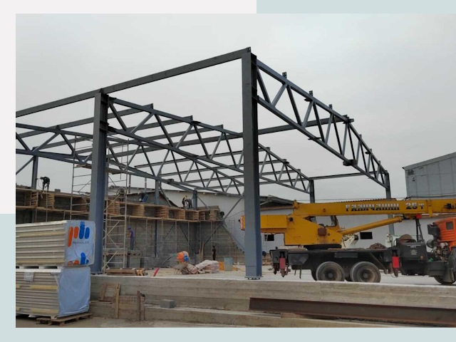 Строительство цехов в Нижнем Новгороде