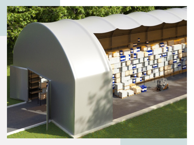 Тентовые ангары в Нижнем Новгороде