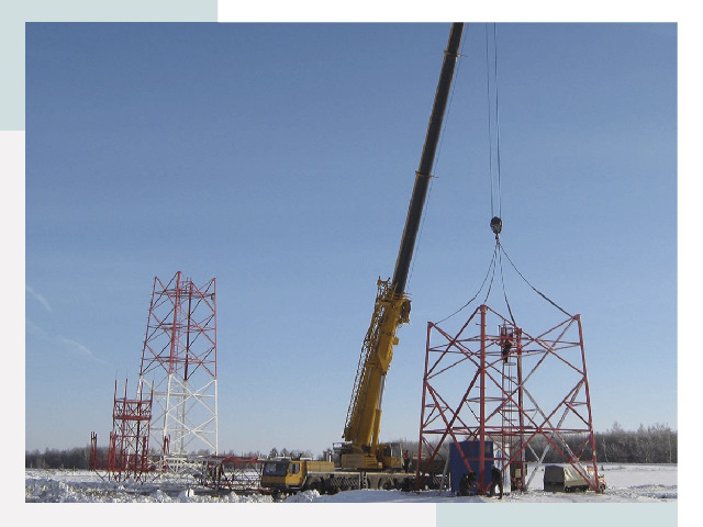 Монтаж вышек связи в Нижнем Новгороде