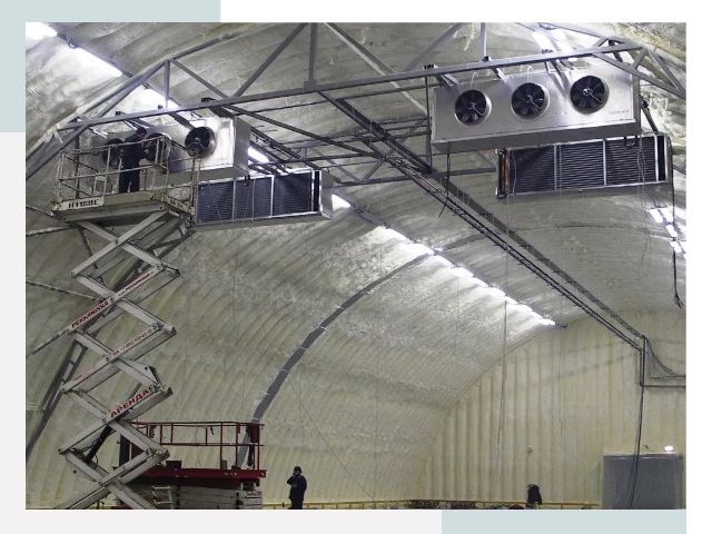 Оснащение ангаров в Нижнем Новгороде