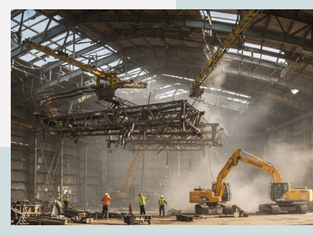 Демонтаж ангаров в Нижнем Новгороде от 625 руб. за м²