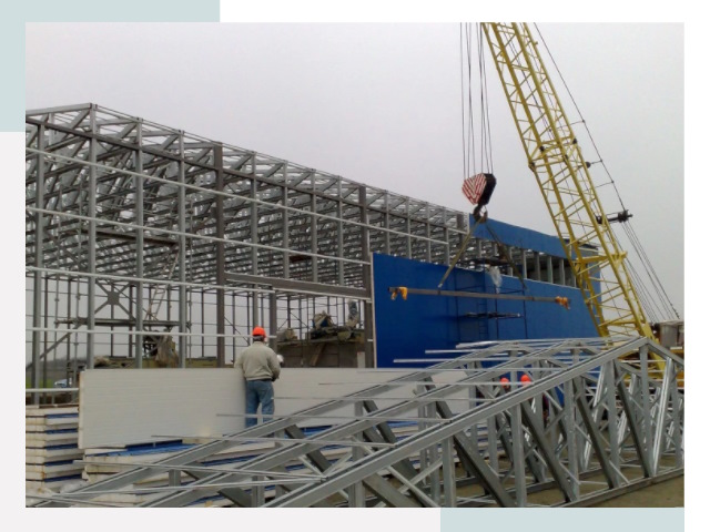 Монтаж ангаров в Нижнем Новгороде